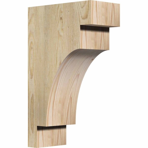 Ekena Millwork Mediterranean Rough Sawn Corbel, Douglas Fir, 6"W x 12"D x 20"H COR06X12X20MED00RDF - main